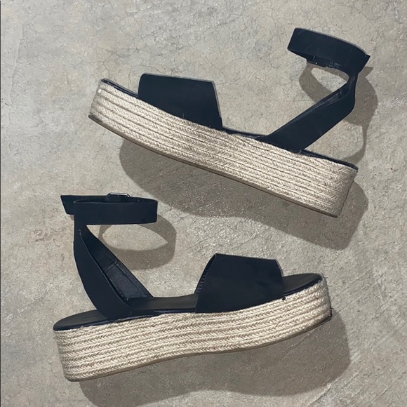 espadrille platform sandals wide fit